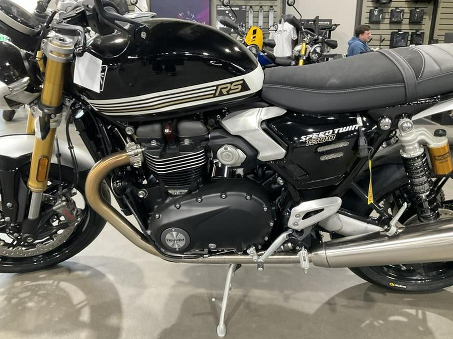 2025 Triumph Speed Twin 1200 RS Sapphire Black