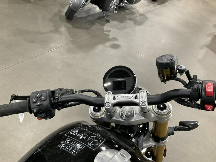 2025 Triumph Speed Twin 1200 RS Sapphire Black