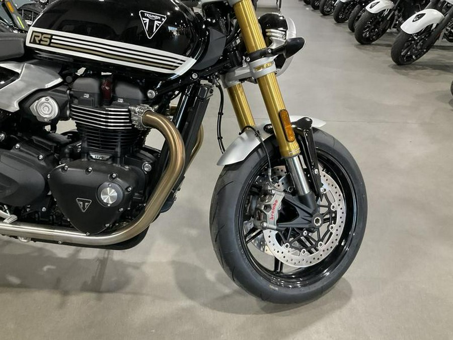 2025 Triumph Speed Twin 1200 RS Sapphire Black
