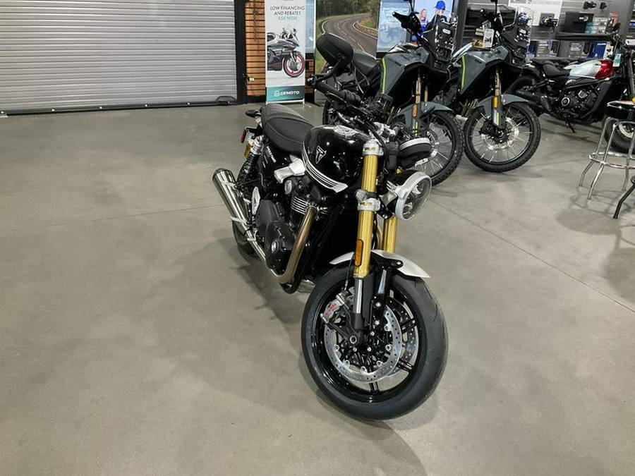 2025 Triumph Speed Twin 1200 RS Sapphire Black