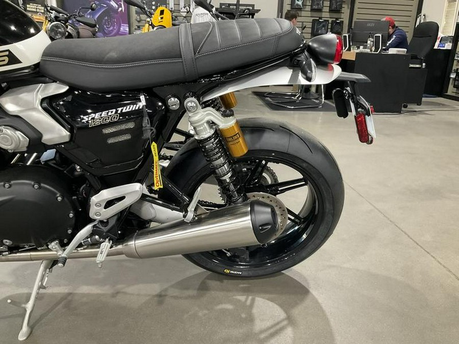 2025 Triumph Speed Twin 1200 RS Sapphire Black