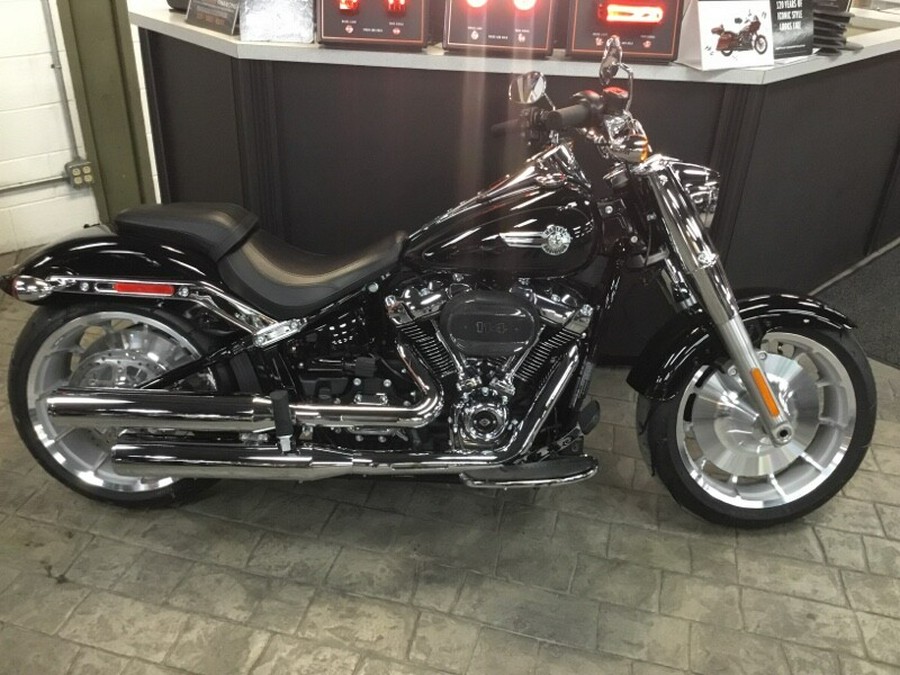 2024 HarleyDavidson® Fat Boy® 114 Vivid Black for sale in Adams Center, NY