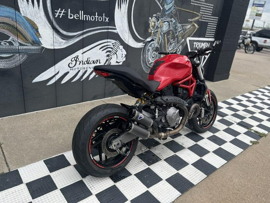 2018 Ducati Monster 821 Red