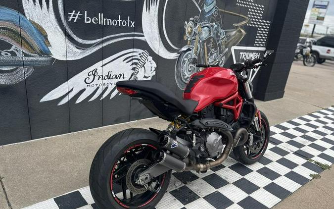 2018 Ducati Monster 821 Red