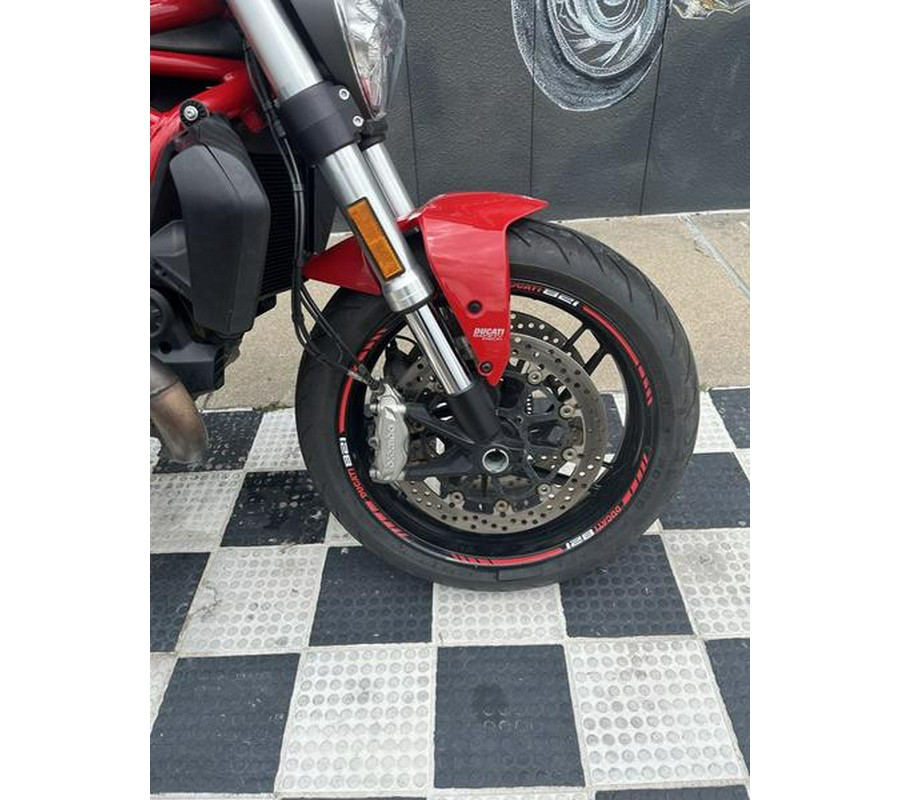 2018 Ducati Monster 821 Red