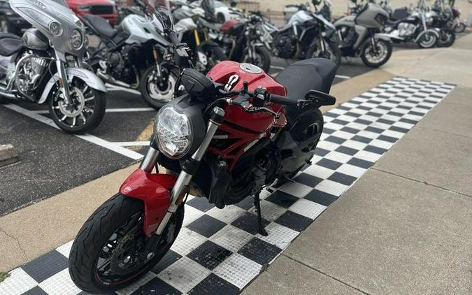 2018 Ducati Monster 821 Red