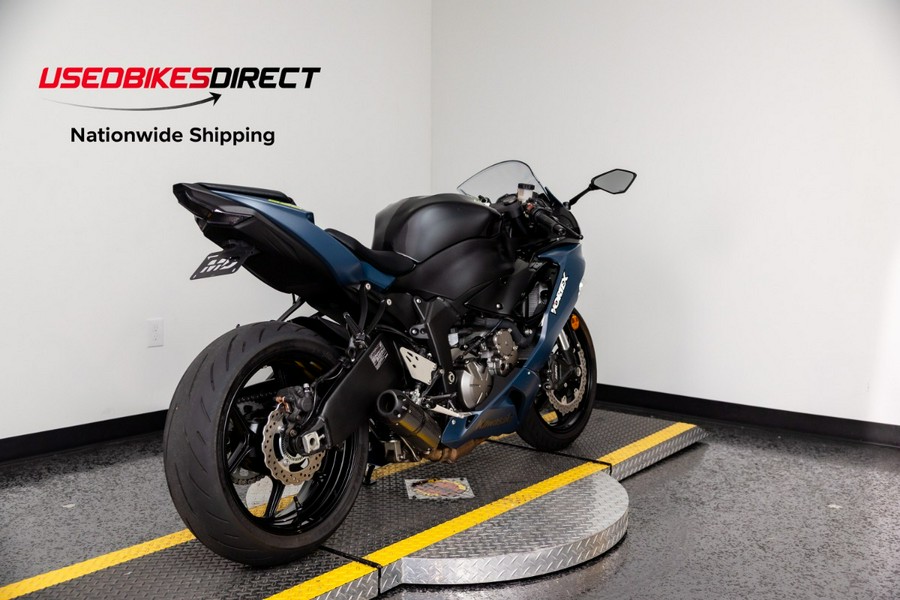 2023 KAWASAKI NINJA ZX-6R ABS - $11,999.00