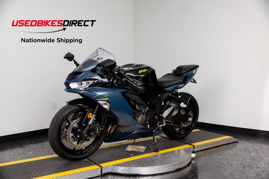 2023 KAWASAKI NINJA ZX-6R ABS - $11,999.00