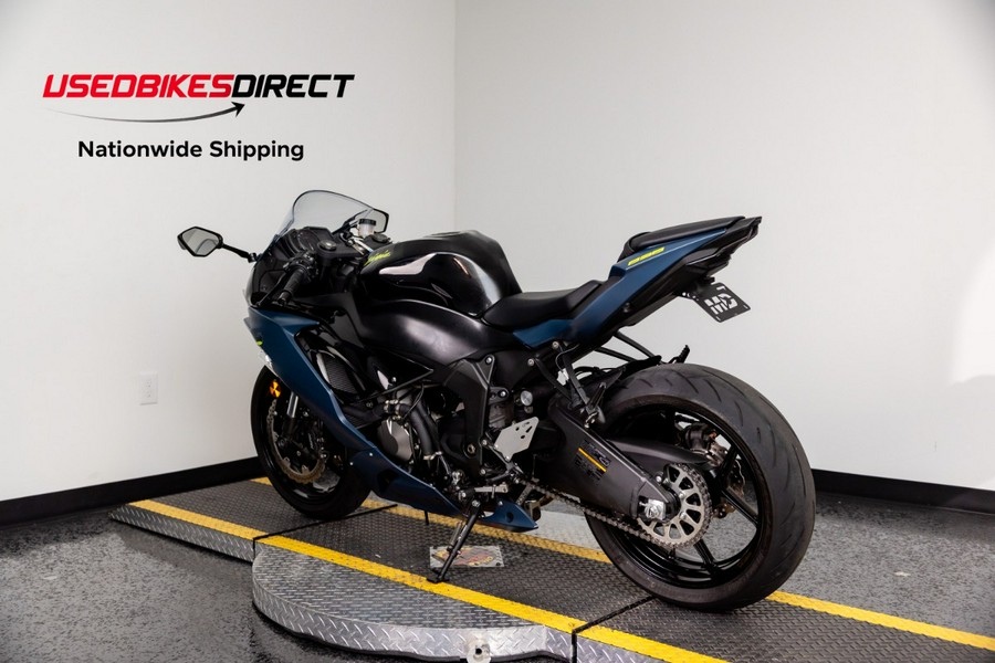 2023 KAWASAKI NINJA ZX-6R ABS - $11,999.00