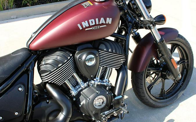 2024 Indian Motorcycle® Chief ABS Maroon Metallic Smoke