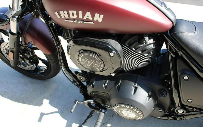 2024 Indian Motorcycle® Chief ABS Maroon Metallic Smoke