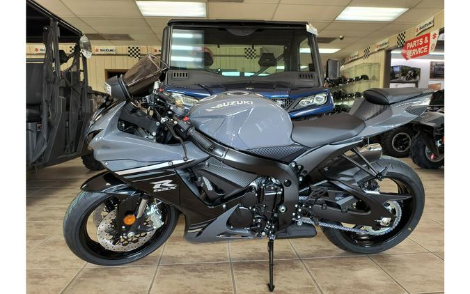 2025 Suzuki GSX-R 600 SOLID IRON GRAY / GLASS SPARKLE BLACK