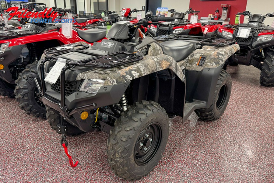 2026 Honda FourTrax Rancher 4X4 Camo w/ Winch 4X4