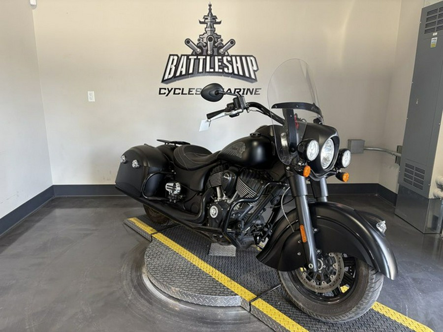 2018 Indian Springfield Dark Horse ABS Thunder Black Smoke