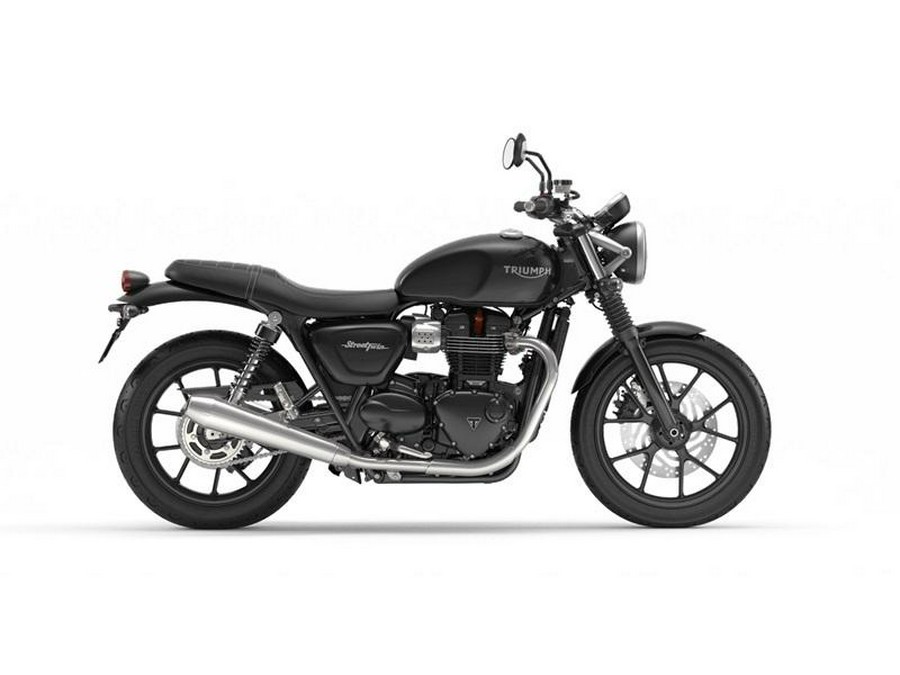 2018 Triumph Street Twin Jet Black