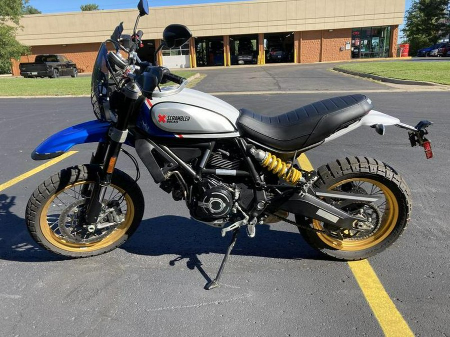 2021 Ducati Scrambler Desert Sled Sparking Blue