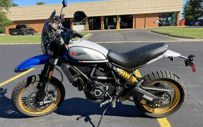 2021 Ducati Scrambler Desert Sled Sparking Blue