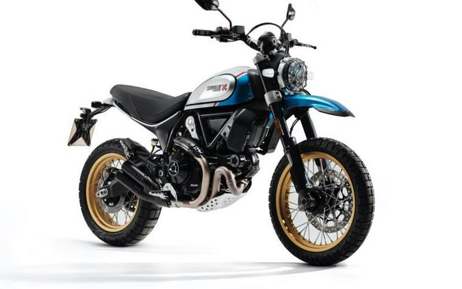 2021 Ducati Scrambler Desert Sled Sparking Blue