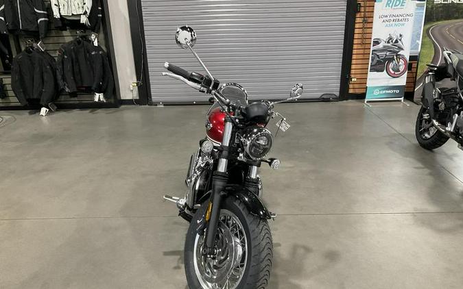 2026 Triumph Bonneville Speedmaster Carnival red