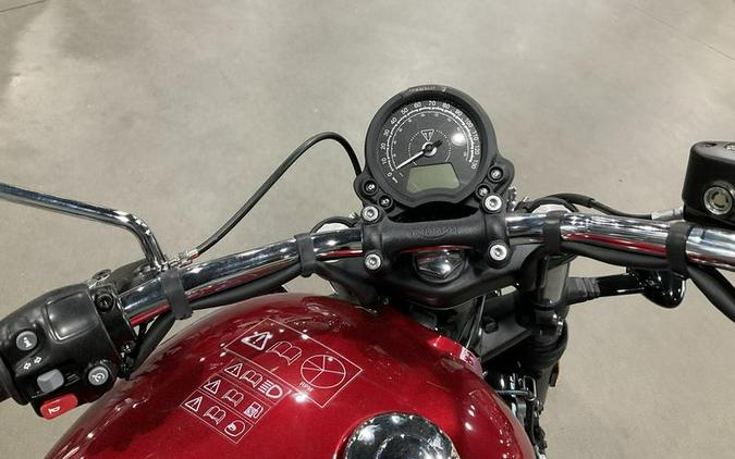 2026 Triumph Bonneville Speedmaster Carnival red