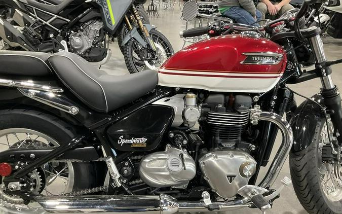 2026 Triumph Bonneville Speedmaster Carnival red
