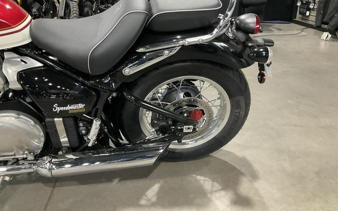 2026 Triumph Bonneville Speedmaster Carnival red