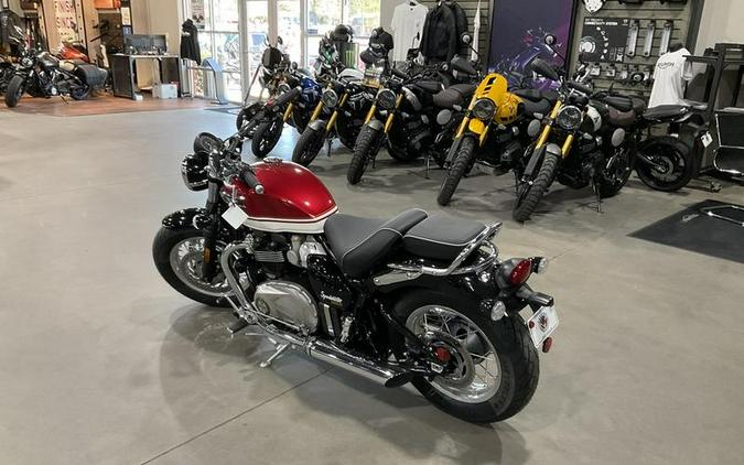 2026 Triumph Bonneville Speedmaster Carnival red
