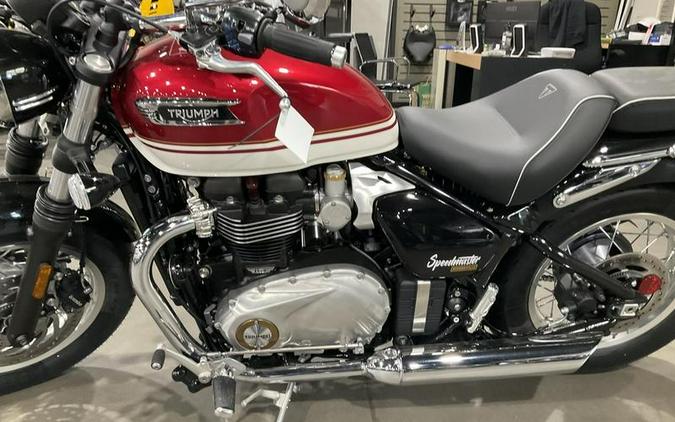 2026 Triumph Bonneville Speedmaster Carnival red
