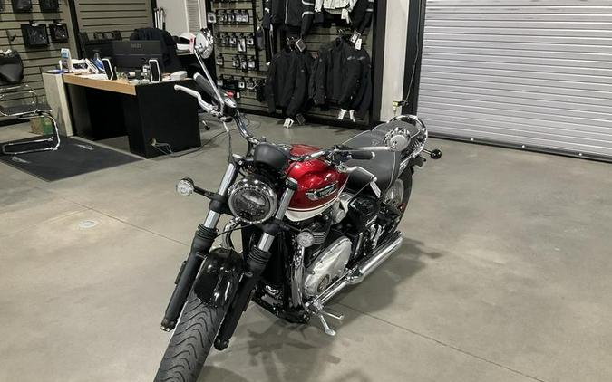 2026 Triumph Bonneville Speedmaster Carnival red