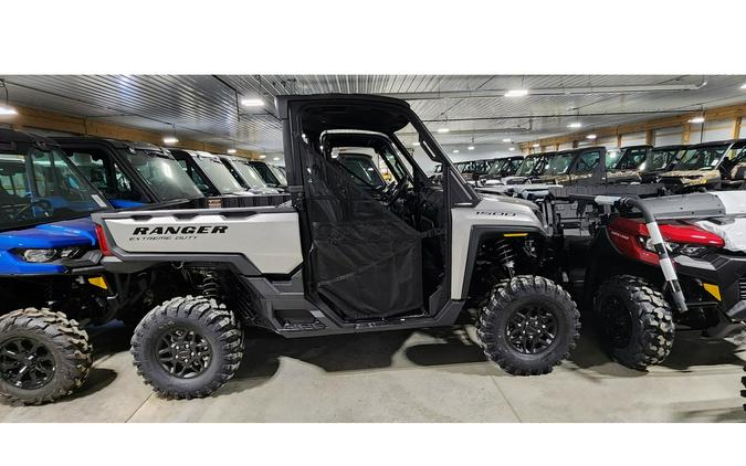 2024 Polaris Industries R24XAE1RBH Ranger XD 1500 Premium Turbo Silver