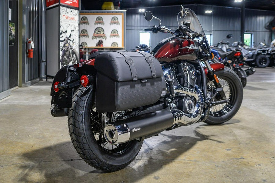 2025 Indian Motorcycle® Super Scout® Maroon Metallic with Graphics