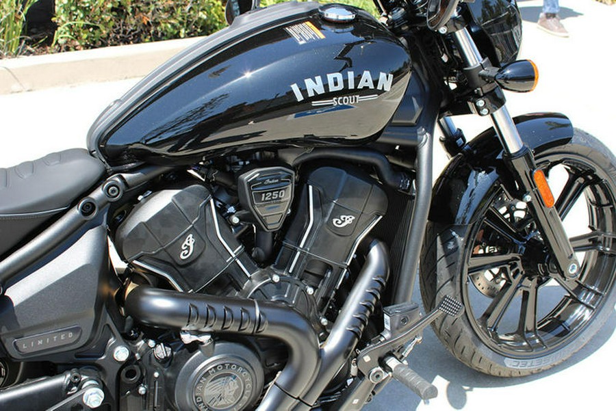 2025 Indian Motorcycle® Sport Scout® Limited Black Metallic