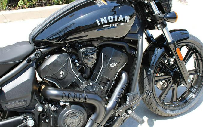 2025 Indian Motorcycle® Sport Scout® Limited Black Metallic