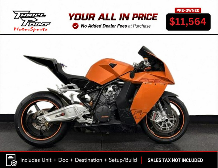2010 KTM 1190 RC8 R