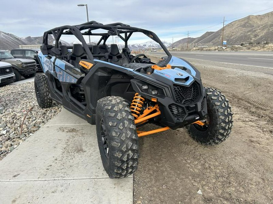 2026 Can-Am® Maverick X3 MAX DS Turbo RR Scandi Blue & Orange Crush