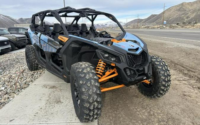 2026 Can-Am® Maverick X3 MAX DS Turbo RR Scandi Blue & Orange Crush
