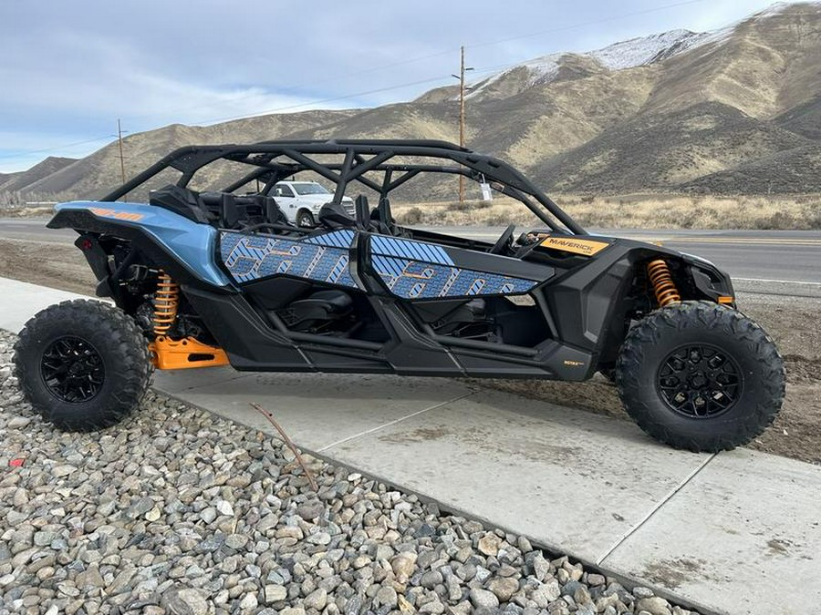 2026 Can-Am® Maverick X3 MAX DS Turbo RR Scandi Blue & Orange Crush