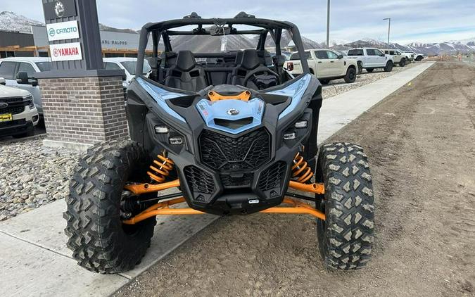 2026 Can-Am® Maverick X3 MAX DS Turbo RR Scandi Blue & Orange Crush