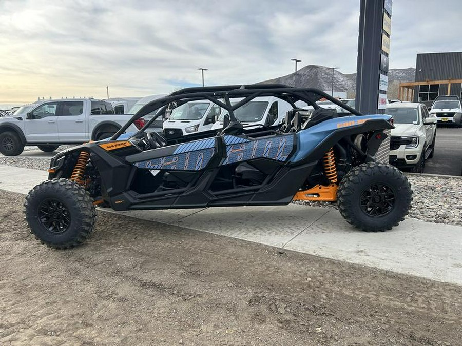 2026 Can-Am® Maverick X3 MAX DS Turbo RR Scandi Blue & Orange Crush