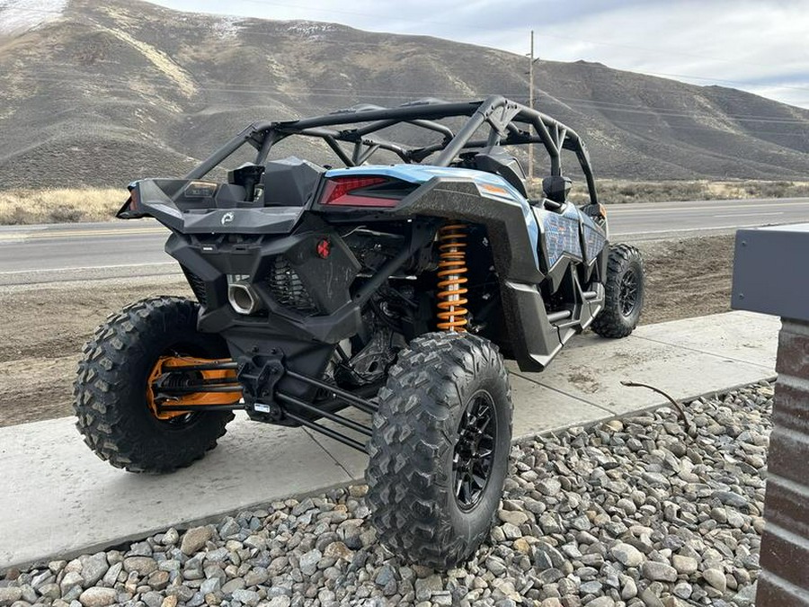 2026 Can-Am® Maverick X3 MAX DS Turbo RR Scandi Blue & Orange Crush