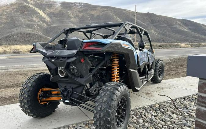 2026 Can-Am® Maverick X3 MAX DS Turbo RR Scandi Blue & Orange Crush