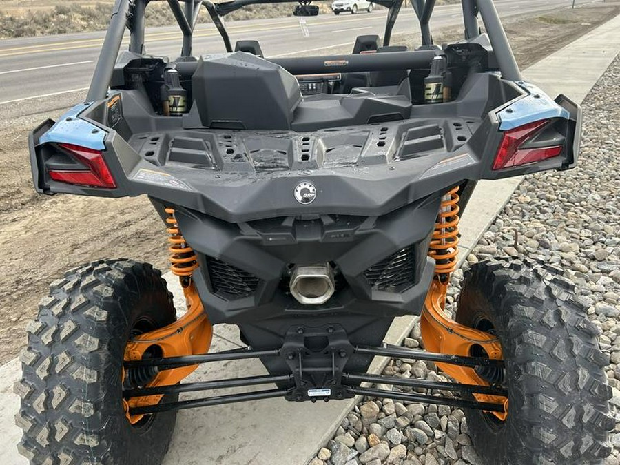 2026 Can-Am® Maverick X3 MAX DS Turbo RR Scandi Blue & Orange Crush