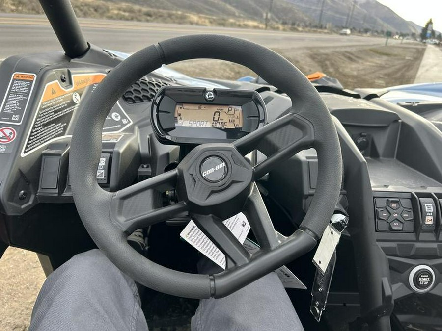 2026 Can-Am® Maverick X3 MAX DS Turbo RR Scandi Blue & Orange Crush