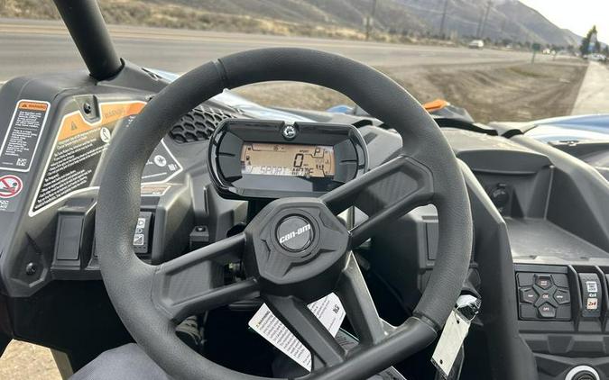 2026 Can-Am® Maverick X3 MAX DS Turbo RR Scandi Blue & Orange Crush