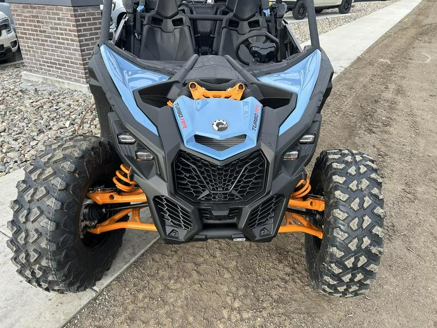 2026 Can-Am® Maverick X3 MAX DS Turbo RR Scandi Blue & Orange Crush