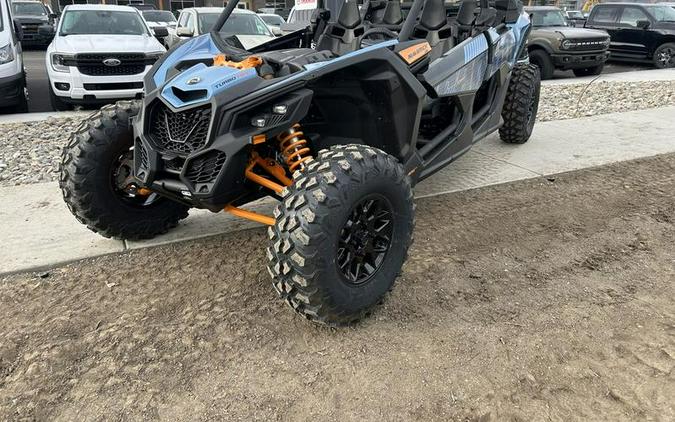 2026 Can-Am® Maverick X3 MAX DS Turbo RR Scandi Blue & Orange Crush