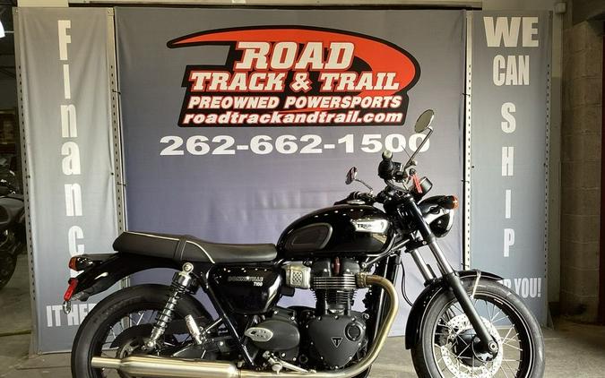 2022 Triumph Bonneville T100 Jet Black