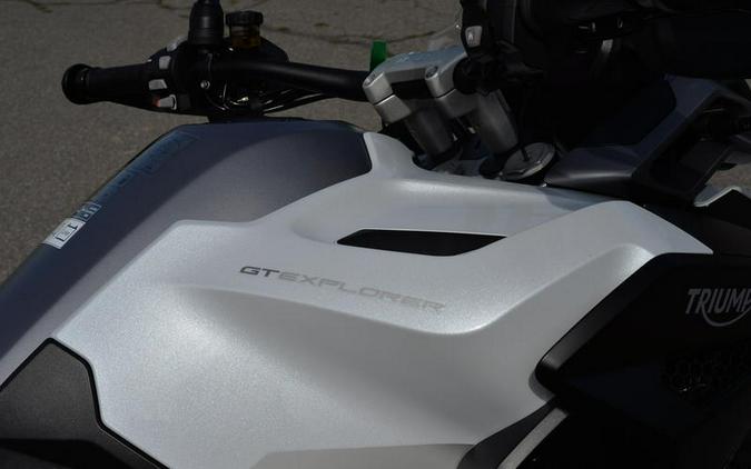 2024 Triumph Tiger 1200 GT Explorer Snowdonia White