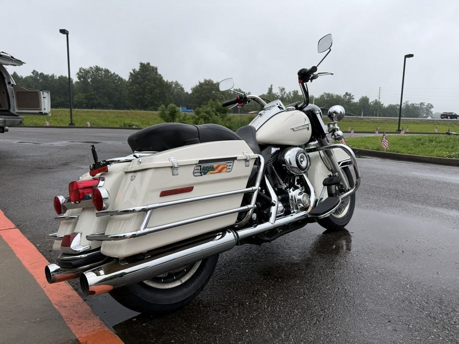 2008 Harley-Davidson® Police Road King® Birch White
