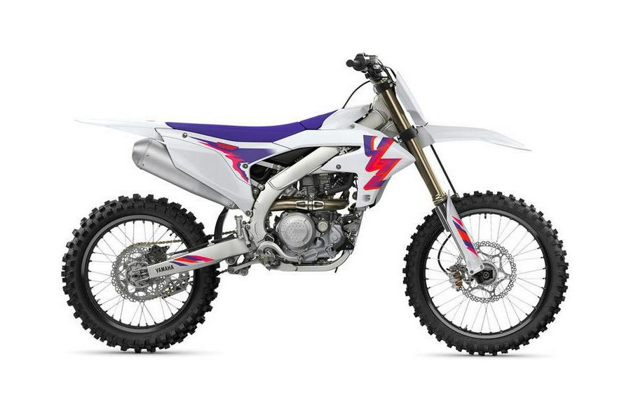 2024 Yamaha YZ450F - Anniversary White